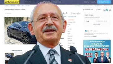 Kemal Kılıçdaroğlu'ndan 'sahibinden'e reklam iddiasına firmadan yalanlama geldi...