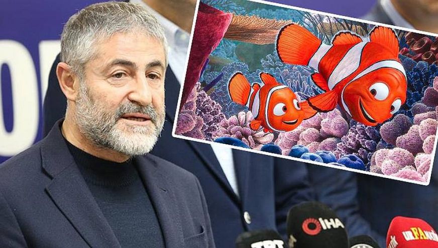 Bakan Nebati, 'Kayıp Balık Nemo' filminden örnek verdi: 