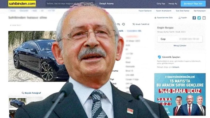 Kemal Kılıçdaroğlu'ndan 'sahibinden'e reklam iddiasına firmadan yalanlama geldi...