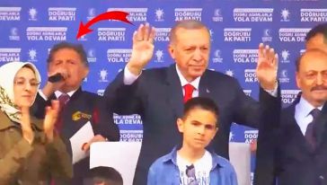 Cumhurbaşkanı Erdoğan'ın mitinginde 'Muharrem İnce' anonsu: 'Sizin yeriniz milletin adamının yanıdır!'