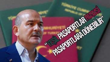 Süleyman Soylu'dan Yeşil Pasaport açıklaması...