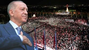 Erdoğan'dan Cumhurbaşkanlığı Külliyesi'nde tarihi konuşma: "Kimseye kırgın, küskün değiliz 85 milyon kazandı"