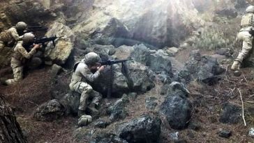 Şırnak'ta mağarada kıstırılan teröristlerle sıcak çatışma! 3 askerimiz şehit oldu...