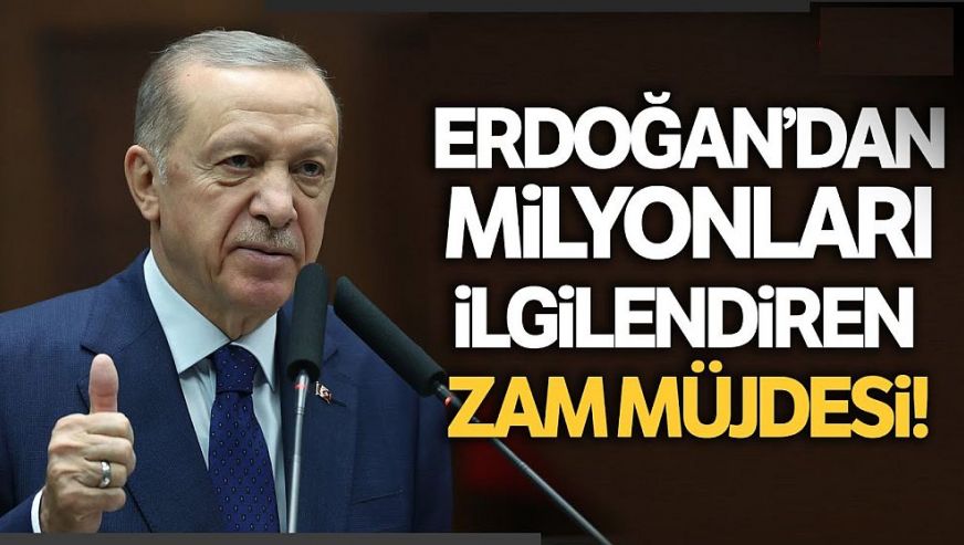 Cumhurbaşkanı Erdoğan duyurdu! Asgari ücret ve emekli maaşına zam sinyali..!