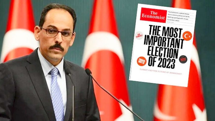 İbrahim Kalın'dan The Economist'in 'seçim' kapağına yanıt: 