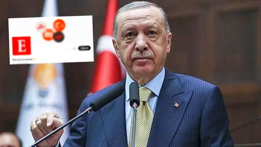 The Economist'in Twitter'daki “Erdoğan gitmeli” kapağı AK Parti'yi ayağa kaldırdı!