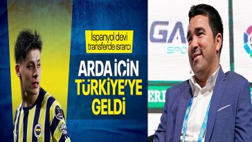 Barcelona'nın Sportif Direktörü Deco, Arda Güler için Türkiye'ye geldi...