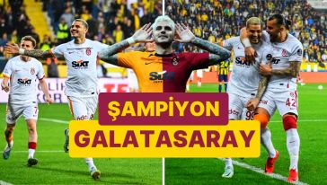 Galatasaray ezeli rakibi Fenerbahçe'yi 3-0 yenerek şampiyonluk turuna çıktı...