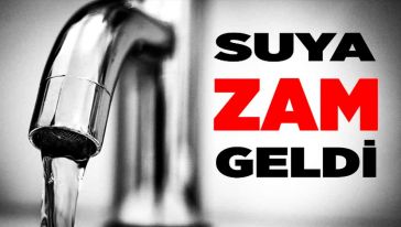 İstanbul'da suya yüzde 13 zam..!