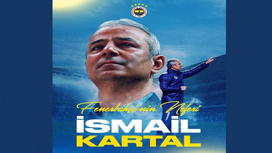 Fenerbahçe'de İsmail Kartal dönemi... Resmi açıklama geldi!