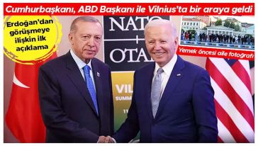 Cumhurbaşkanı Erdoğan ve ABD Başkanı Biden bir araya geldi: 
