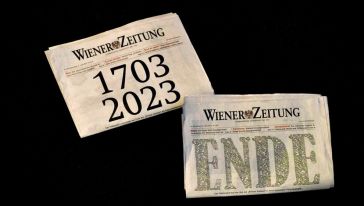 Dünyanın en eski gazetesi 'Wiener Zeitung' kağıda veda etti!