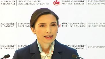 Merkez Bankası Başkanı Hafize Gaye Erkan'dan önemli açıklamalar! İşte yılın 3. Enflasyon Raporu...