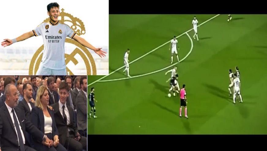 Real Madrid'e transfer olan Arda Güler için imza töreni... İşte o anlar...