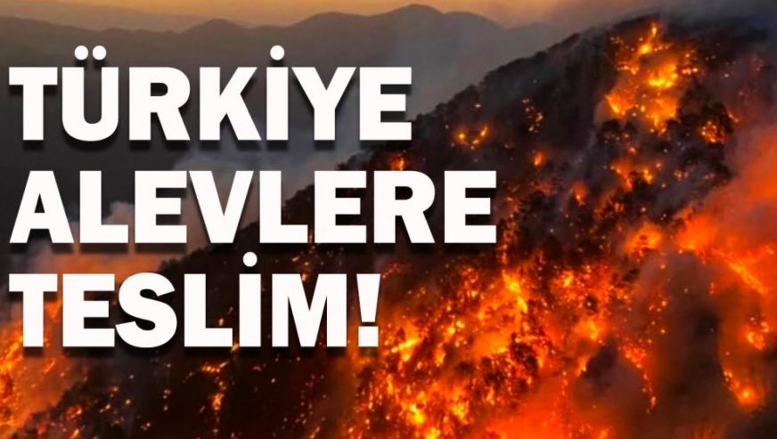Türkiye, orman yangınlarıyla mücadele ediyor! Kemer, İzmir ve Çanakkale...