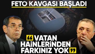 Beşiktaş-Galatasaray arasında 'FETÖ tartışması' giderek büyüyor..!