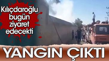 CHP Lideri Kılıçdaroğlu'nun ziyareti öncesi Hacı Bektaş-ı Veli Dergahı’nda yangın çıktı!