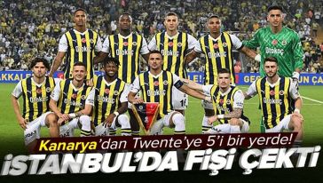 Avrupa'da Fenerbahçe gecesi ! Fenerbahçe 5-1 Twente...