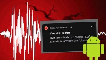 Google 5.3'lük Malatya depremini bildi mi? Android telefonlara depremden 15 saniye önce mesaj gitti!