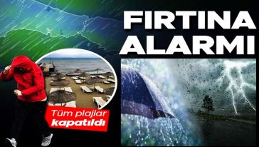 İstanbul için yağış ve fırtına uyarısı! Prof. Dr. Orhan Şen: 