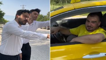 Muhammed Nur Nahya'dan 'taksi çilesi' skeci: "Erdoğan taksiye binmek isterse..!"