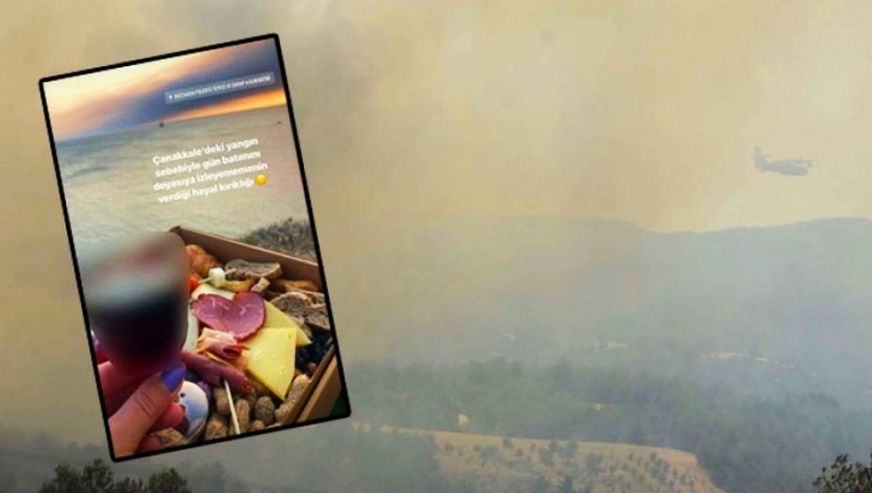 Çanakkale yangınına “pes” dedirten paylaşım: 