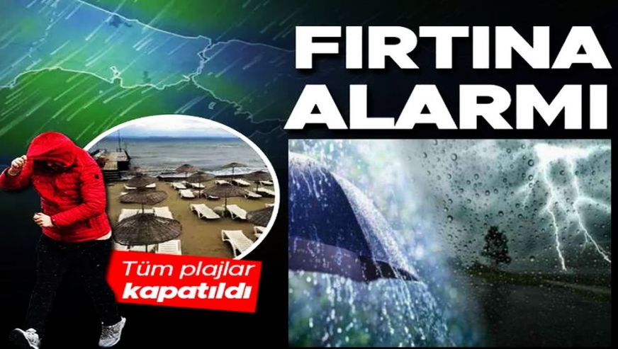 İstanbul için yağış ve fırtına uyarısı! Prof. Dr. Orhan Şen: 