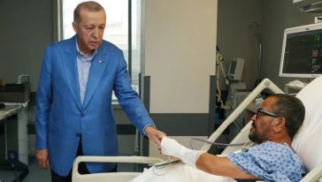 Cumhurbaşkanı Erdoğan'dan Sabancı çiftine hastanede ziyaret! Kazadan sonra ilk kare...