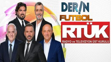 "Derin Futbol" programı için RTÜK'ten Beyaz TV'ye en üst sınırdan yaptırım..!