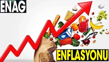 ENAG ağustos ayı enflasyon verilerini açıkladı..!