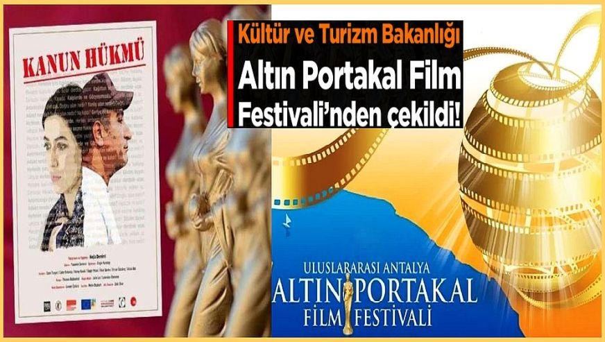 Altın Portakal'da 'FETÖ tartışması' büyüyor! Kültür ve Turizm Bakanlığı çekildi…