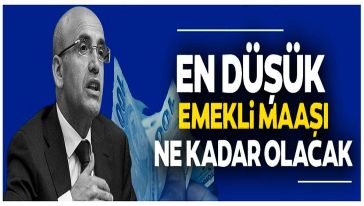 Bakan Mehmet Şimşek'ten 'emekli zammı' açıklaması: "Emeklilerimiz için tüm çalışanlarımız için bir sözümüz var..!"