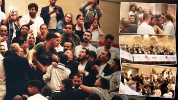 CHP İstanbul İl Kongresi'nde kavga çıktı! Sultangazi İlçe Başkanı Kemal Avseren'e tepki...