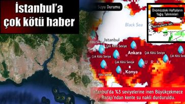 İstanbul barajlarında su kıtlığı tehdit seviyesinde! Büyükçekmece Barajı'ndan 'su nakli' durduruldu!