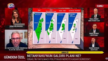 Sözcü TV ekranlarında tepki çeken ifadeler! Tel-Aviv Üniversitesi Öğretim Üyesi Cohen Yanarocak İsrail katliamını savundu: "Biz kesip biçmeyelim mi?"