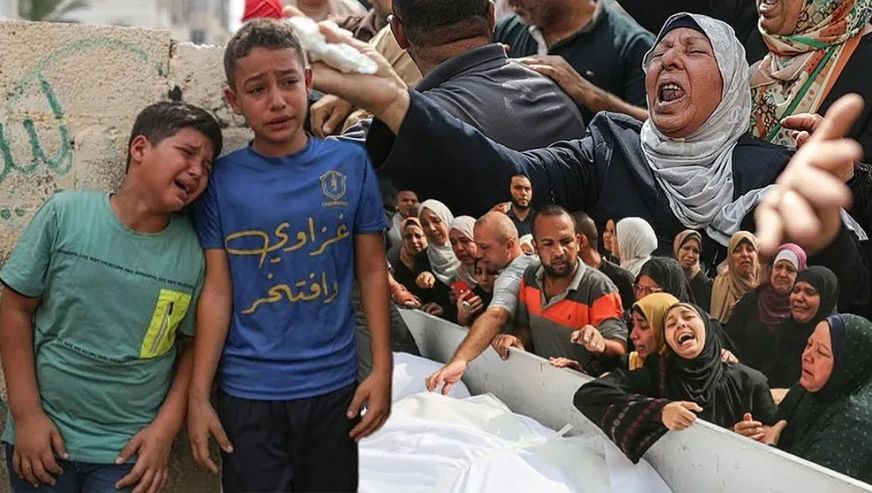Filistin'de ölü sayısı artıyor... 143'ü çocuk 704 kişi hayatını kaybetti, en az 4 bin kişi ise yaralı!