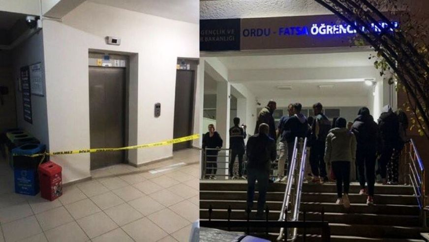 Ordu'da KYK yurdunda asansör halatları koptu, öğrenciler hastaneye kaldırıldı!