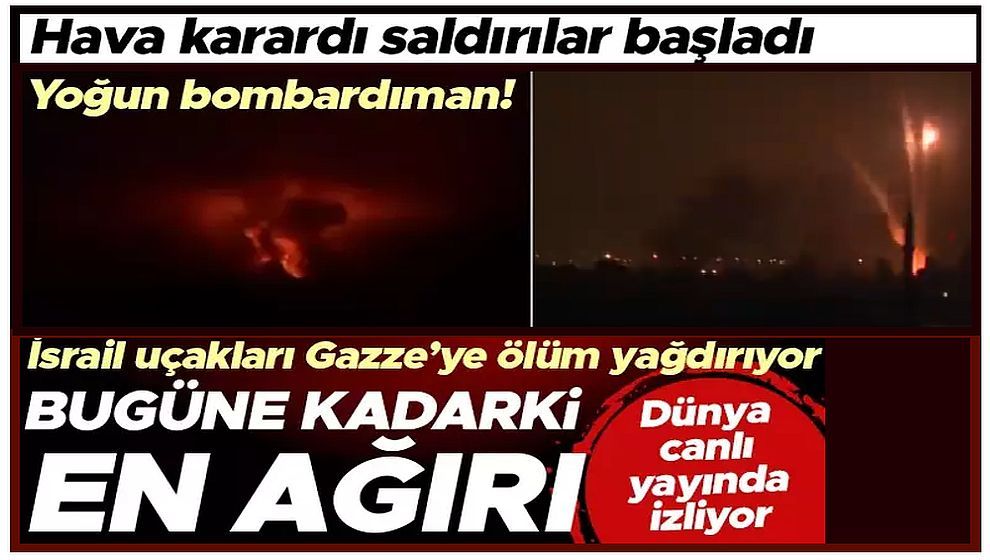 İsrail'den Gazze'ye ağır saldırı! Gazze'nin tüm telekomünikasyon ve iletişim hatları kesildi...