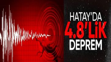 AFAD duyurdu: Sabaha karşı Hatay'da korkutan deprem! Çevre illerden de hissedildi…