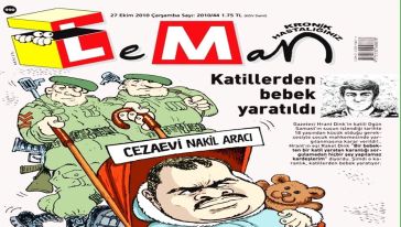 Leman Dergisi Hrant Dink'in katili Ogün Samast'ı kapağına taşıdı! 'Katillerden bebek yaratıldı' 