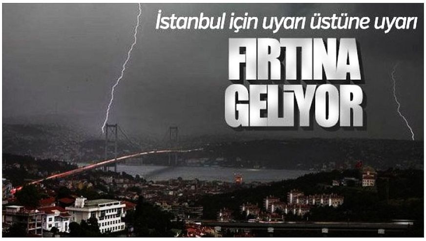 İstanbul için peş peşe uyarılar! Turuncu alarm verildi! Dikkat: 'Hızı 110 kilometreyi bulabilir'