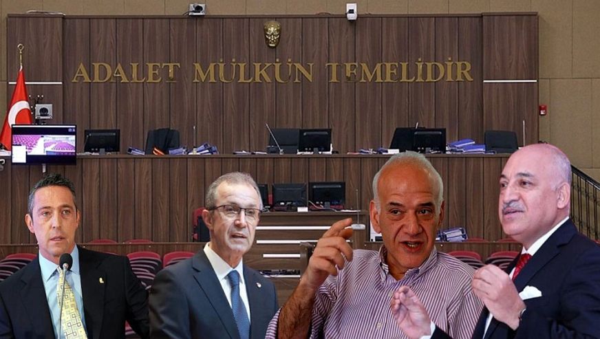 MHK Başkanı Ahmet İbanoğlu Ali Koç'a, TFF Başkanı Mehmet Büyükekşi Ahmet Çakar'a dava açtı!