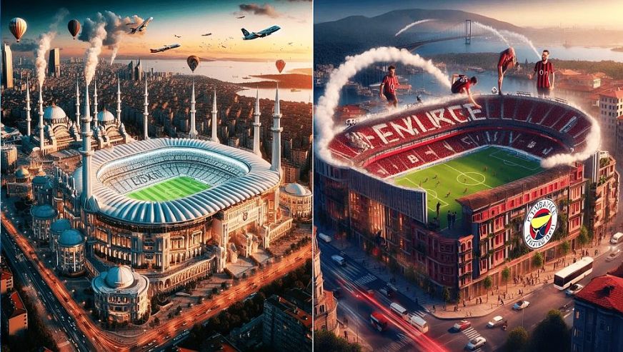 Statlarda yapay zeka dokunuşu! Fenerbahçe, Galatasaray, Beşiktaş ve Trabzonspor'un stadyumlarına beğeni yağdı!