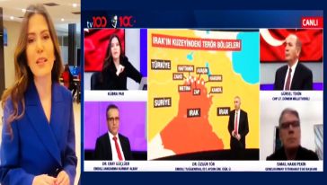 Kübra Par tv100 canlı yayınında büyük bir skandala imza attı! TSK jetlerinin koordinatlarını paylaştı!