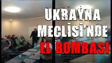 Ukrayna'da milletvekili meclisi bombaladı