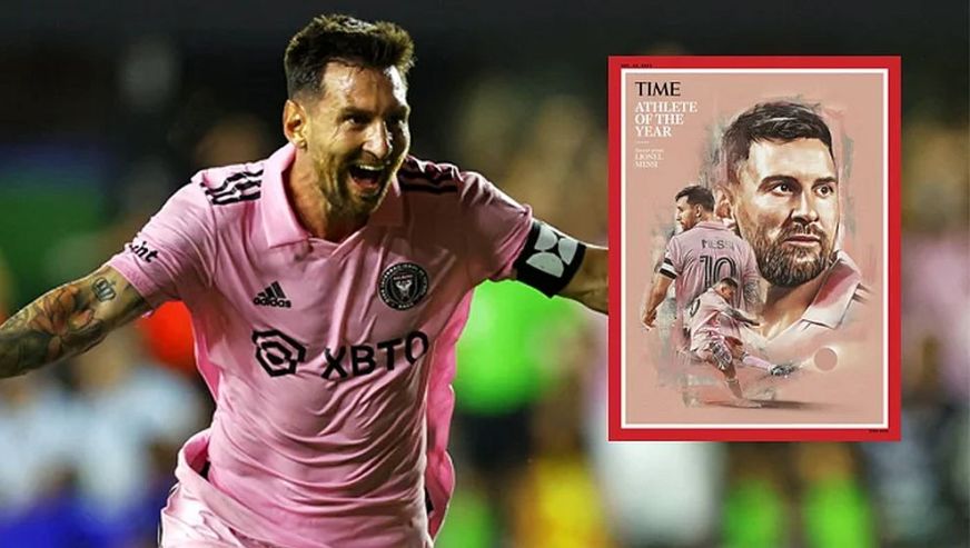Time dergisi, Lionel Messi'yi yılın sporcusu seçti...