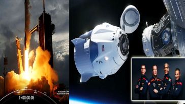 İlk Türk astronot Uluslararası Uzay İstasyonu'nda! Dragon Kapsülü başarıyla kenetlendi…