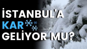 İstanbul'a kar ne zaman geliyor? AKOM tarih verdi!