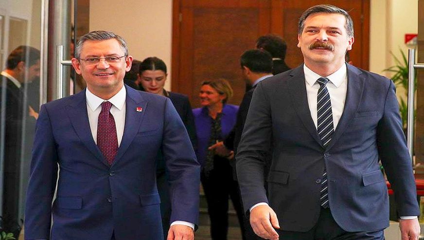 Özgür Özel ve Erkan Baş bir araya geldi! CHP ve TİP'ten seçime yönelik işbirliği konusunda heyet oluşturma kararı...