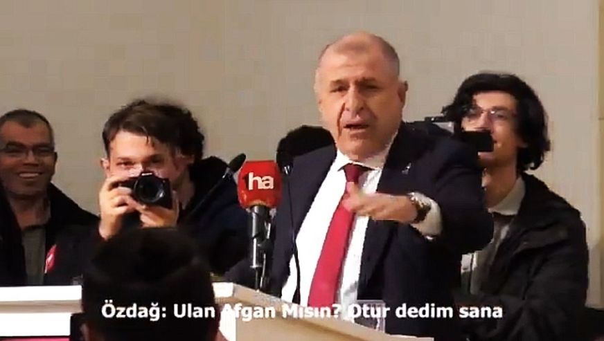 Ümit Özdağ'dan gazeteciye ırkçı azar! 